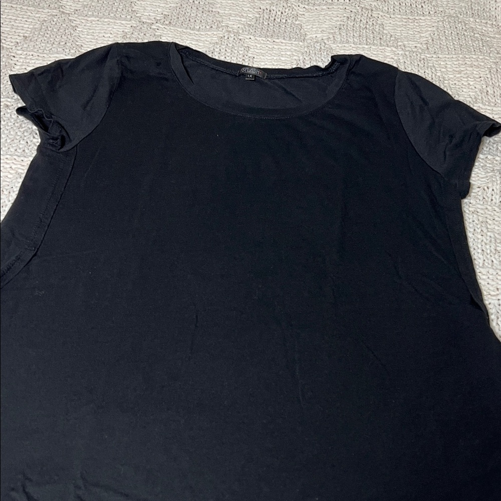Splash High/Low Short Sleeve Tee - Picture 3 of 10
